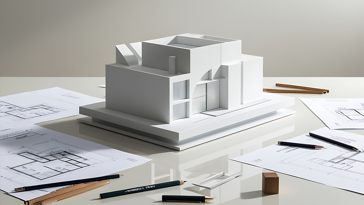 Elaboración maquetas de arquitectura con identidad