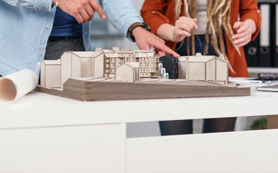 Maquetas arquitectónicas Edificios corporativos: diseño y comunicación estratégica