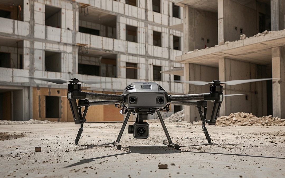Dron para construcción: innovación que redefine el espacio arquitectónico