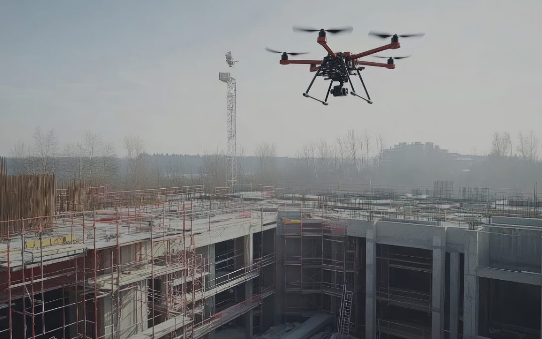 Servicios de drones para la construcción: precisión, arte y visión aérea