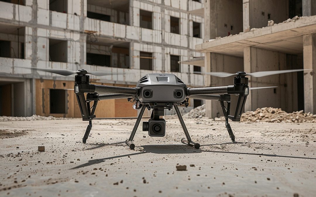 Tecnología aérea para entender el progreso de la arquitectura